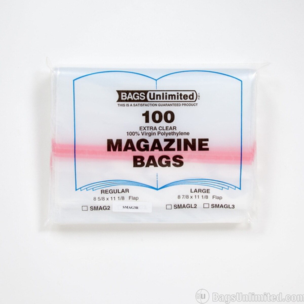 REGULAR Magazine Bag with Reseal Fl